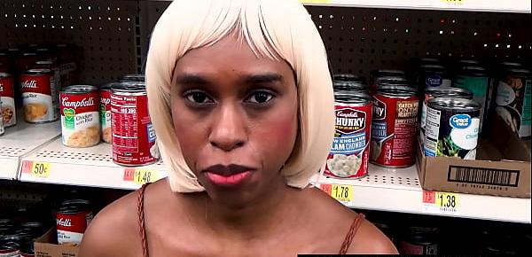  Sold My Butt To An Employee For Groceries At Walmart And Cumshot Creampie Riding by Sheisnovember, Black Pussy Impregnated By A Stranger, With Huge Natural Titties and Nipples Dangling During Degrading Sex on Sheisnovember